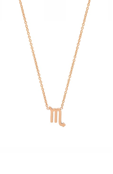 zodiac scorpio pendant necklace | Nordstrom