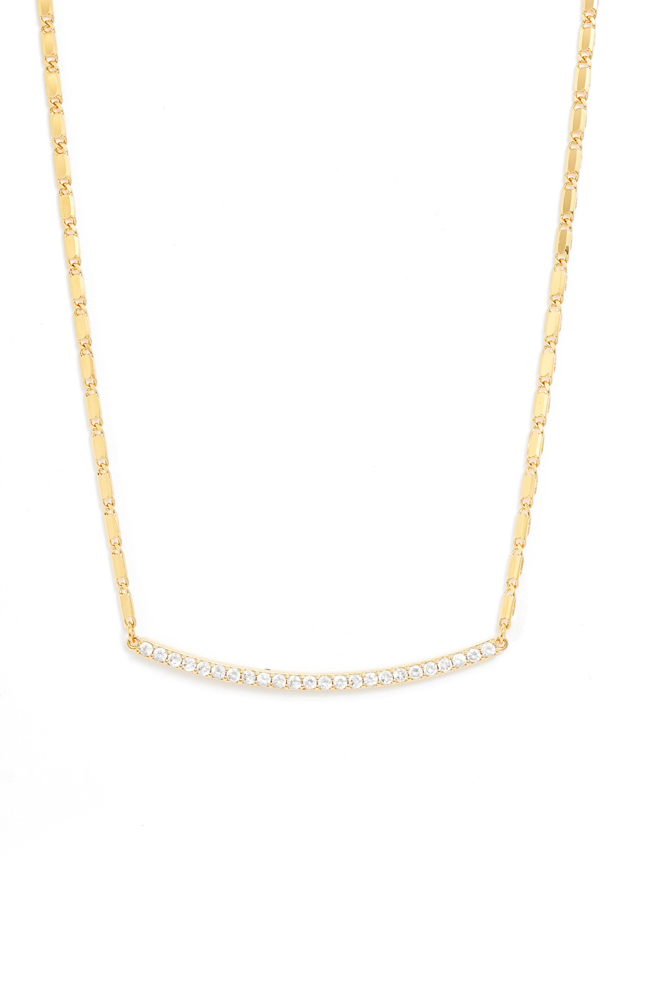 Nordstrom Pavé Bar Necklace | Nordstrom