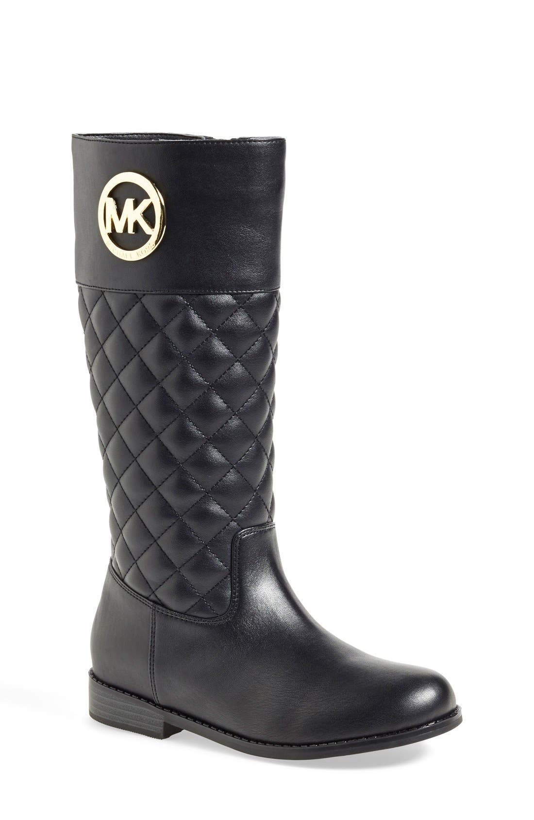 MICHAEL Michael Kors 'Emma Lux' Tall Boot (Toddler, Little Kid & Big
