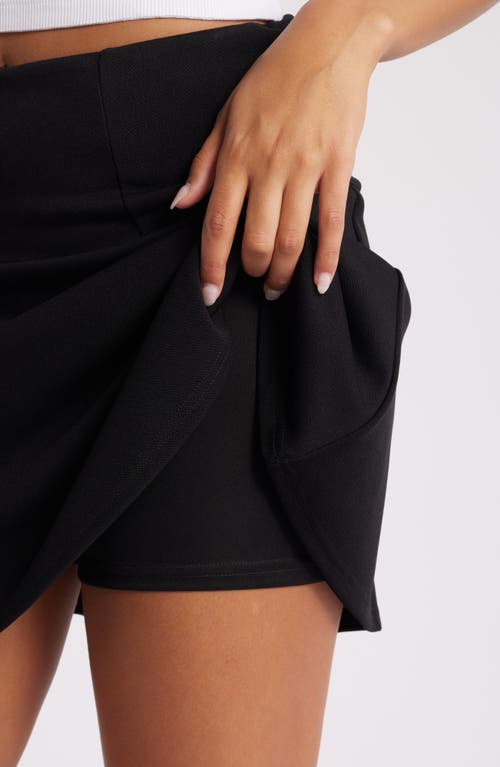 Shop Noisy May Jade Flare Skort In Black