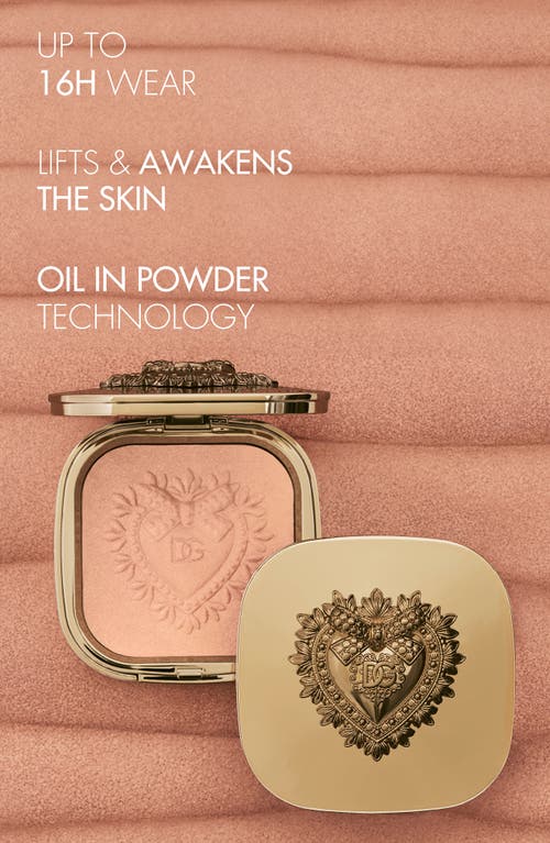 DOLCE & GABBANA DOLCE&GABBANA EVERLIFT LUMINIZER OIL-INFUSED SOFT HALO HIGHLIGHTER POWDER 