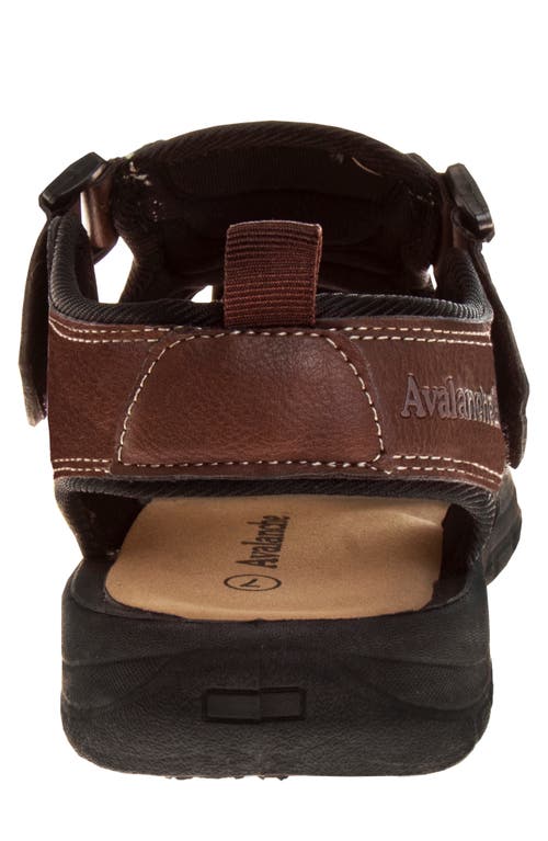 Avalanche Fisherman Outdoor Sandal In Brown