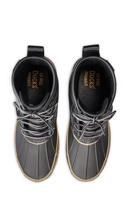 G.h.bass Duclair Duck Boot In Black