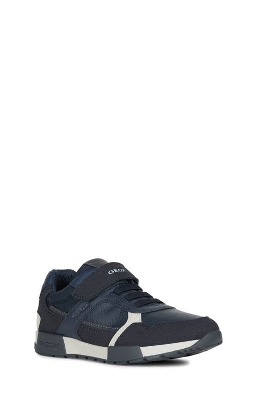 Geox Alfier Sneaker in Navy/Dark Grey at Nordstrom, Size 1Us