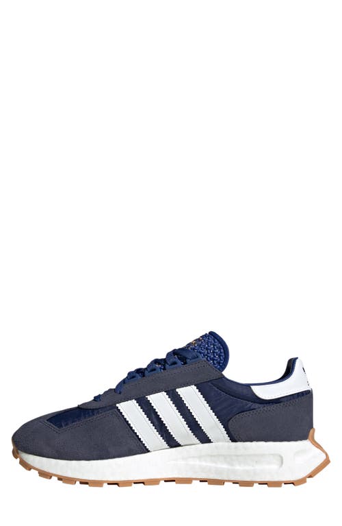 Shop Adidas Originals Adidas Retropy E5 Sneaker In Victory Blue/white/navy