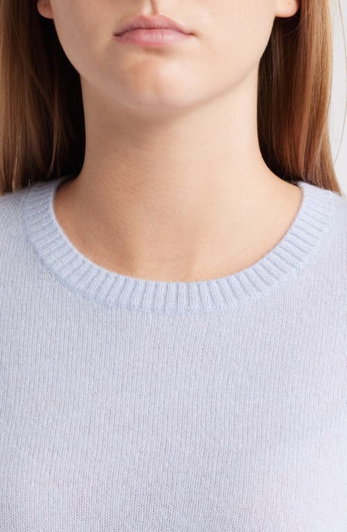 Caslonr Caslon(r) Cashmere Crewneck Sweater In Blue Thread
