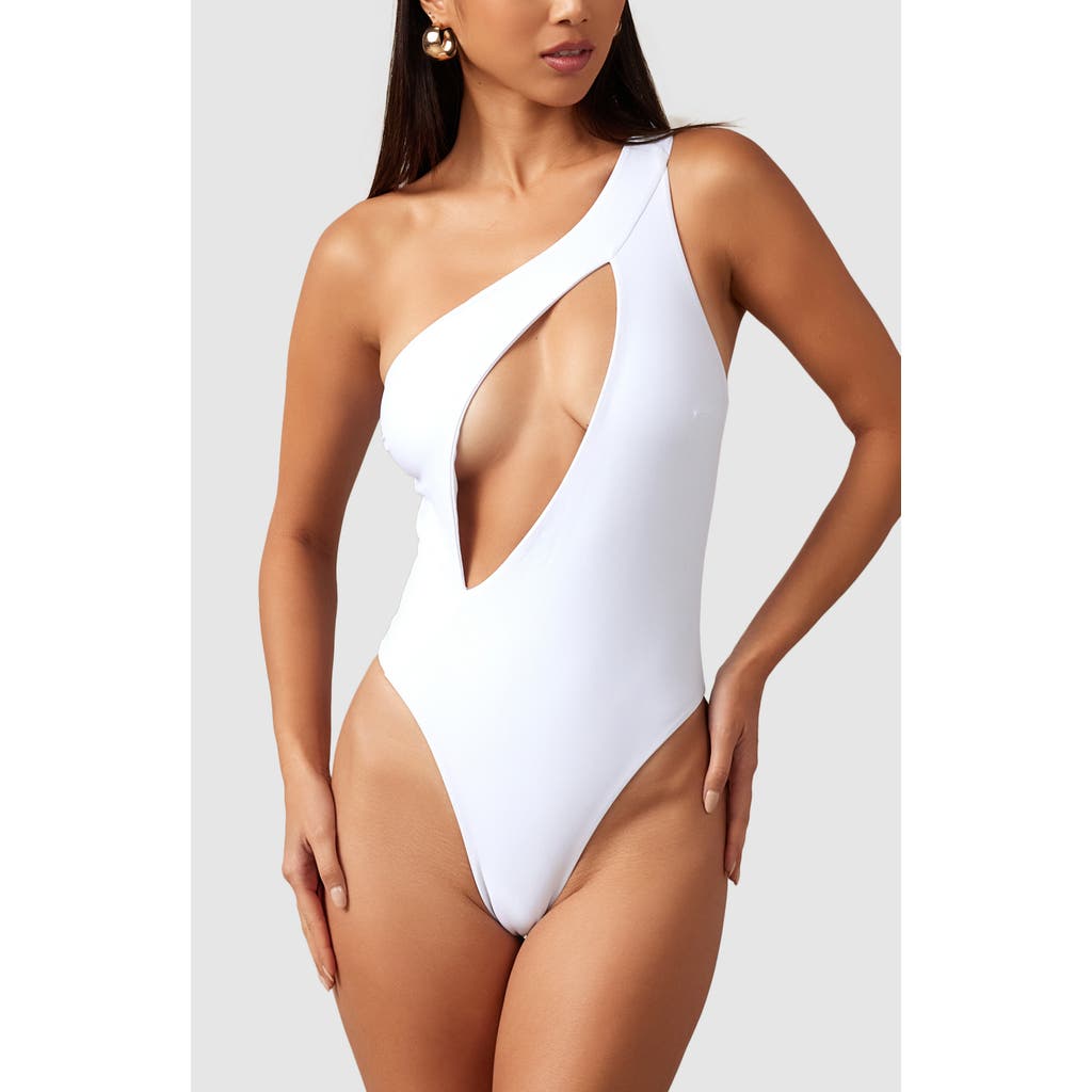 Mbm Swim Serenity One-piece Swimsuit In White
