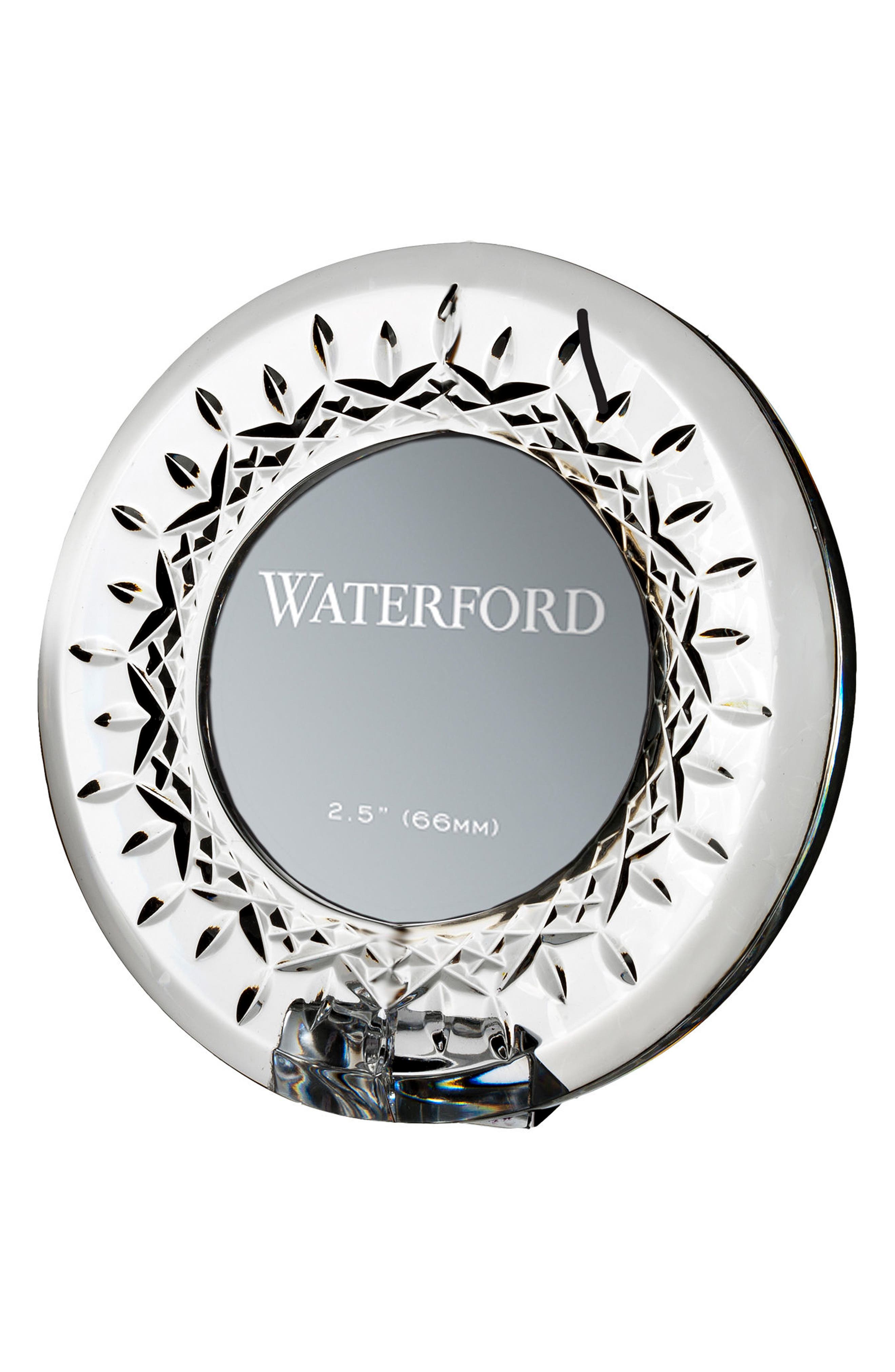 UPC 701587260749 product image for Waterford Giftology Lismore Lead Crystal Mini Round Picture Frame at Nordstrom | upcitemdb.com