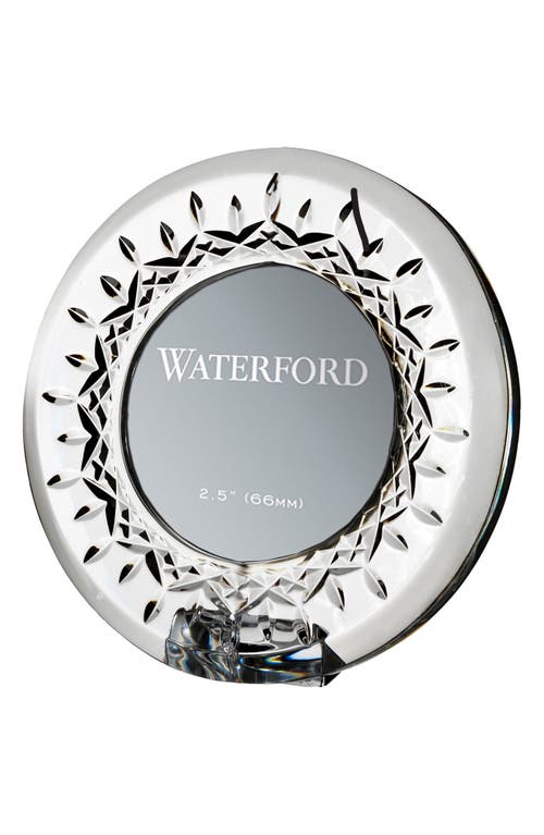 Waterford Giftology Lismore Lead Crystal Mini Round Picture Frame at Nordstrom