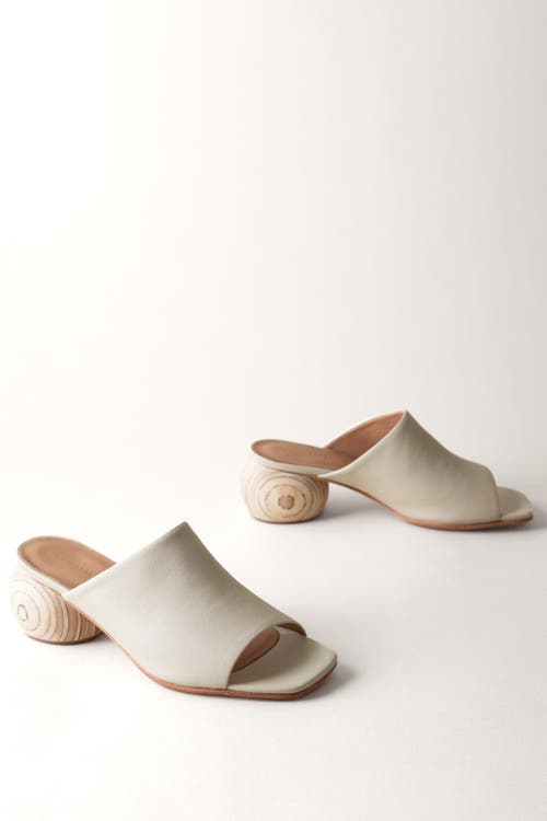 Shop Huma Blanco Milla Slide Sandal In Bone