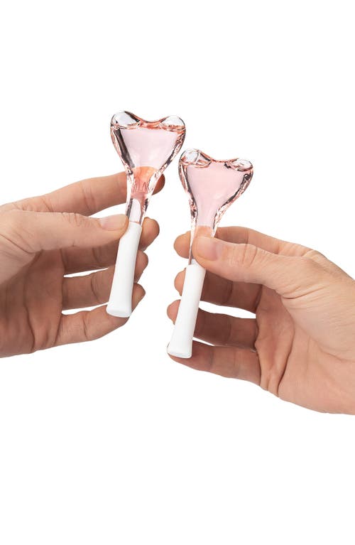 Jenny Patinkin Petite Cryo Sculpting Hearts Duo In Pink