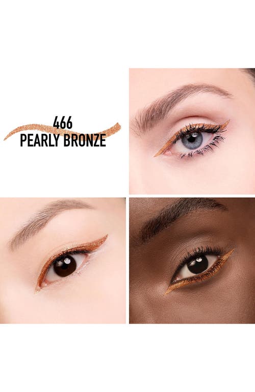 Dior .show Stylo Waterproof Eyeliner In 466 Pearly Bronze