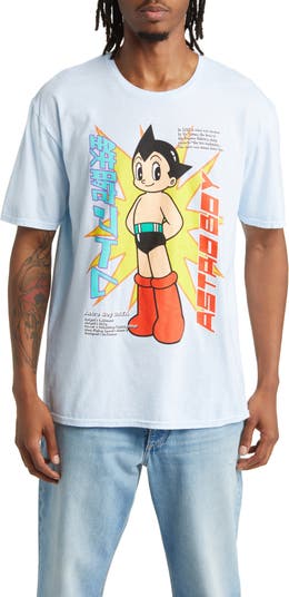Philcos Astro Boy Cotton Graphic T-Shirt in Blue Pigment at Nordstrom, Size XX-Large