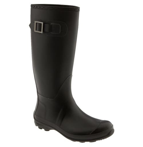'Olivia' Rain Boot in Black