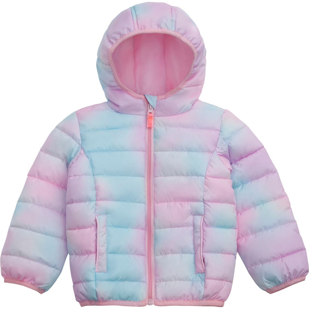 Rokka&rolla Toddler Lightweight Puffer Jacket In Bubblegum