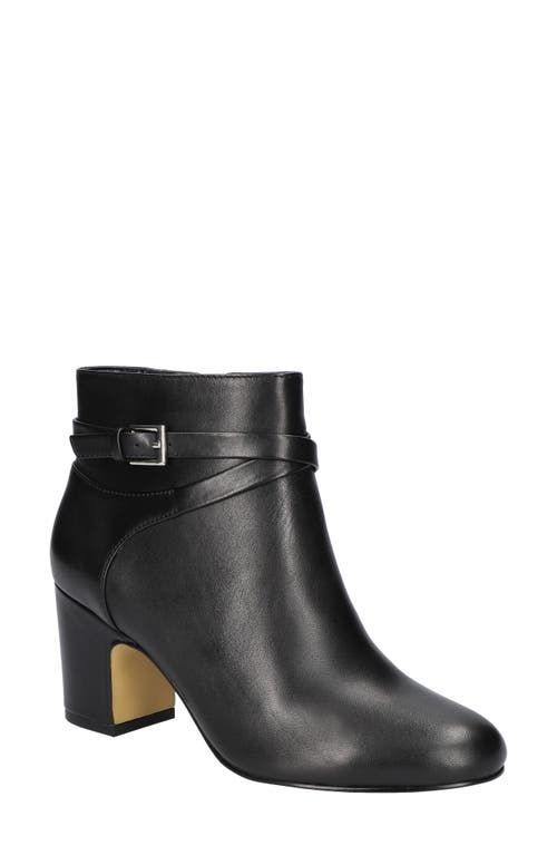 Bella Vita Arlette Bootie Black Leather at Nordstrom