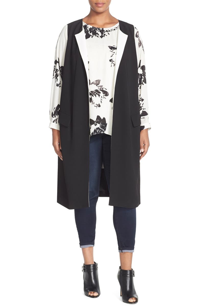 Vince Camuto Duster Vest (Plus Size) | Nordstrom