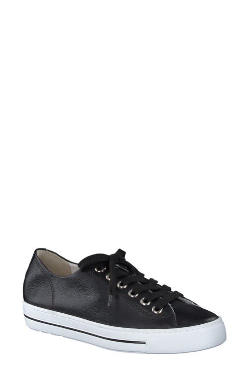 Paul Green Stefani Sport Sneaker in Black Leather 