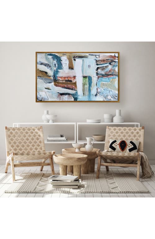 Renwil Madsen Painting In Black/blue Multi