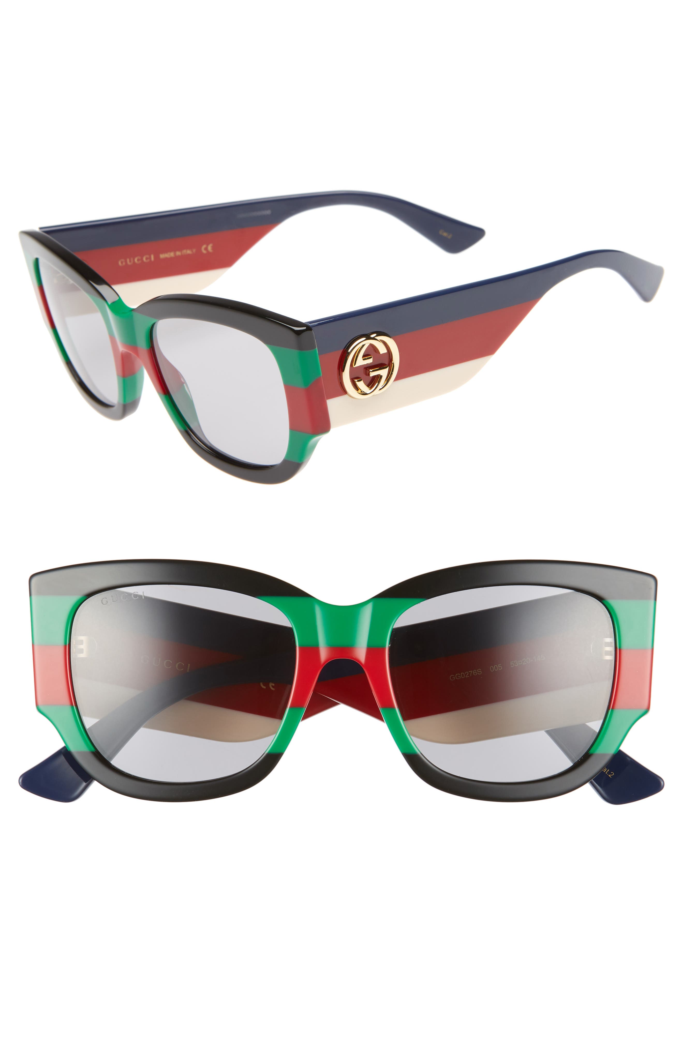 gucci sunglasses with stripe
