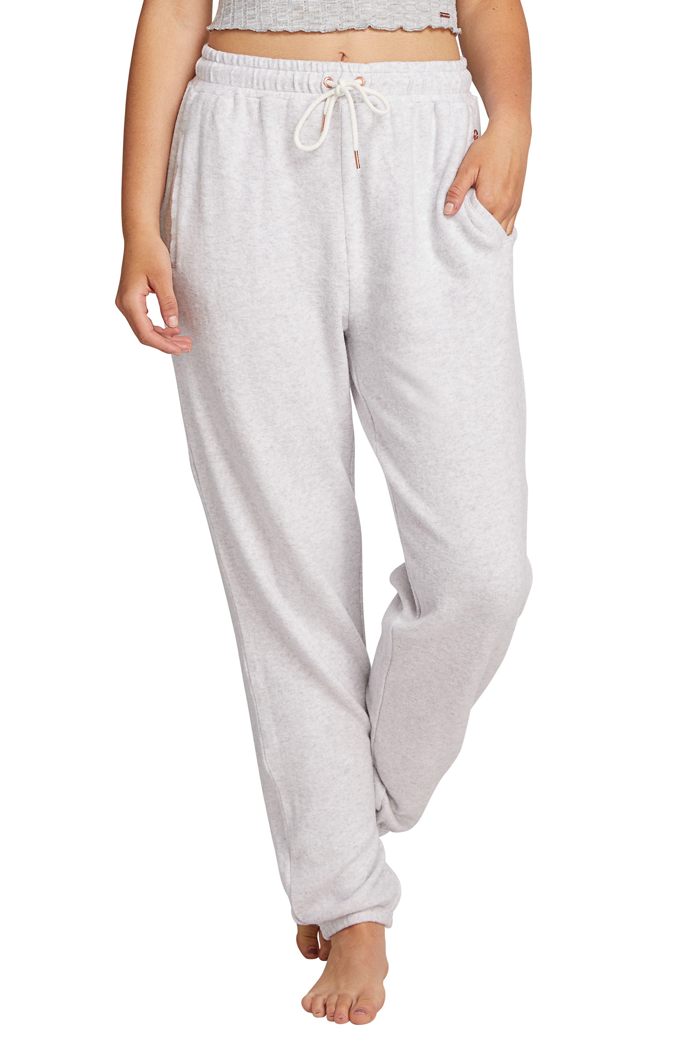 Volcom Lil Fleece Sweatpants, Grey