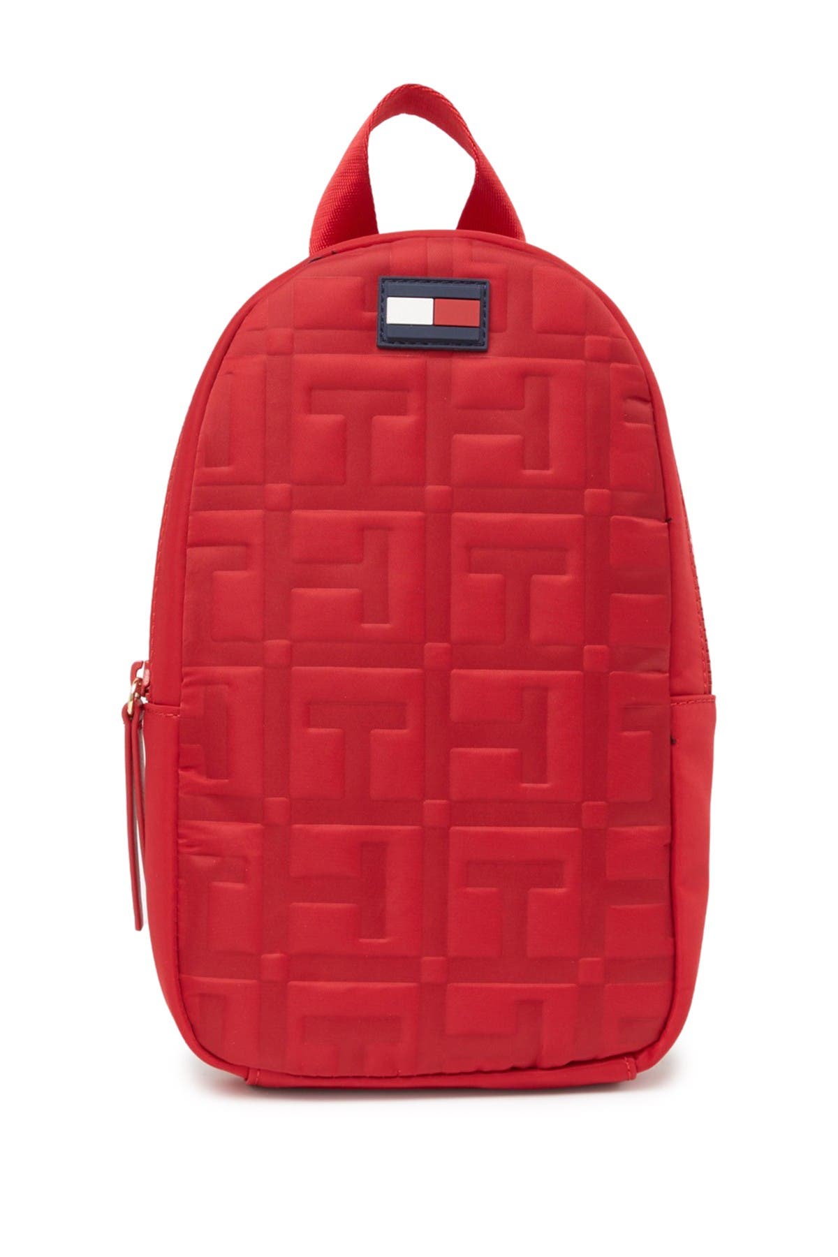 tommy hilfiger red sling bag