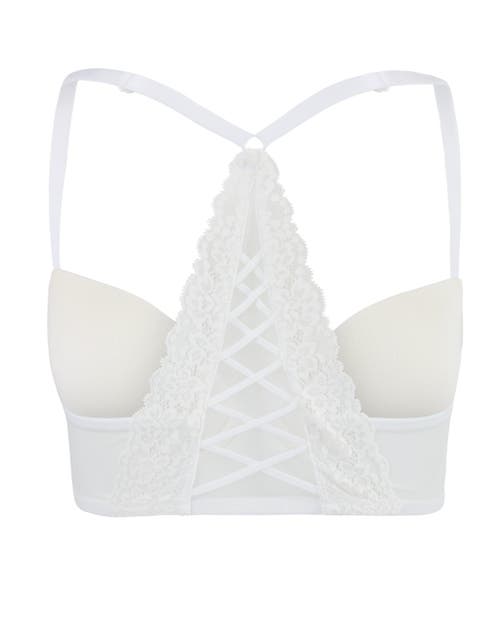 Shop Adore Me Alara Contour Demi Bra In White