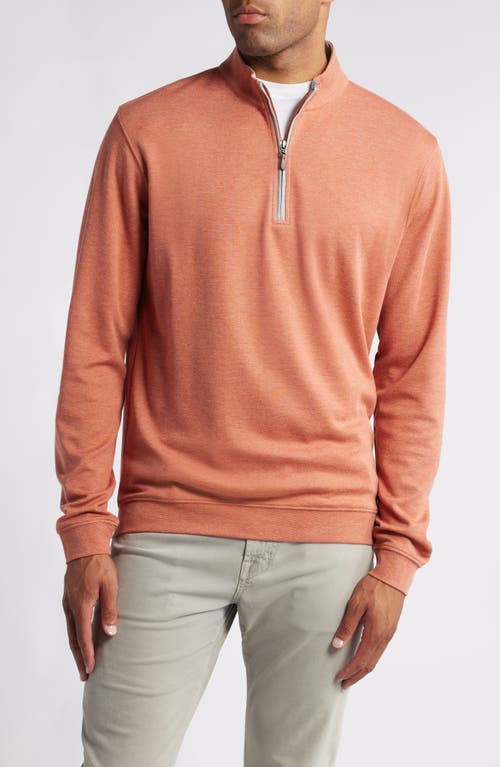 Shop Johnnie-o Sully Quarter Zip Pullover In Creole