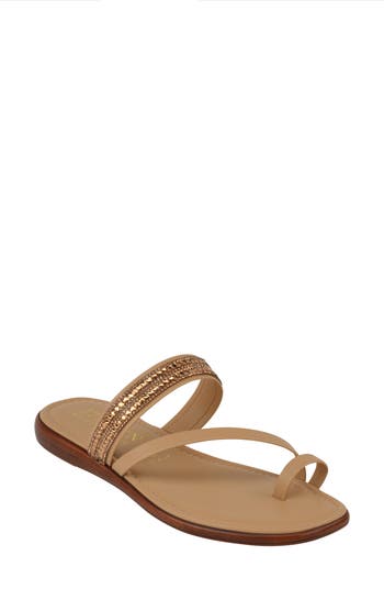 ITALIAN SHOEMAKERS Mavis Loop Toe Sandal (Women) | Nordstromrack