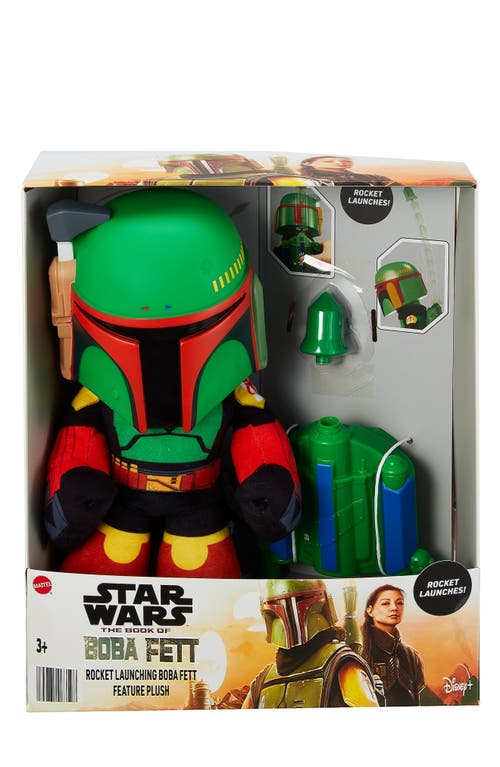 Mattel Star Wars Rocket Launching Boba Fett Plush Toy in Multi at Nordstrom