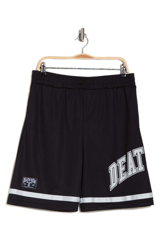 Shop Death Row Records Mesh Basketball Shorts In Black