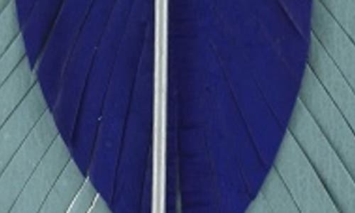 Olivia Welles Kaia Fringed Leather Earrings In Worn Silver/blue