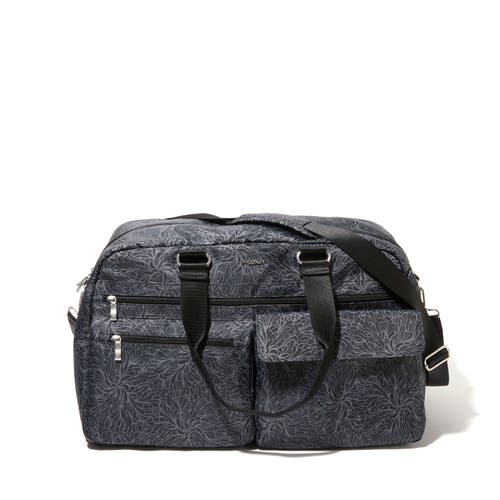 Baggallini Modern Everywhere Travel Duffel Bag In Midnight Blossom