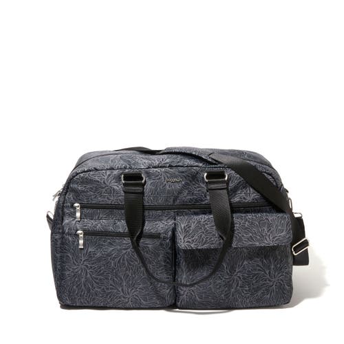 Shop Baggallini Modern Everywhere Travel Duffel Bag In Midnight Blossom