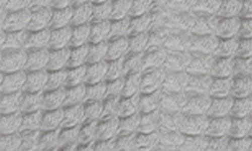 Boll & Branch Waffle Robe In Pewter/white