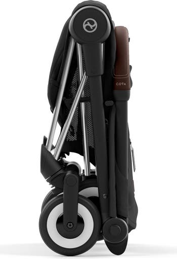 Cybex Coya Stroller - Sepia Black Rosegold Frame - Light and Ultra-Compact  from Birth to 4 Years unisex (bambini)