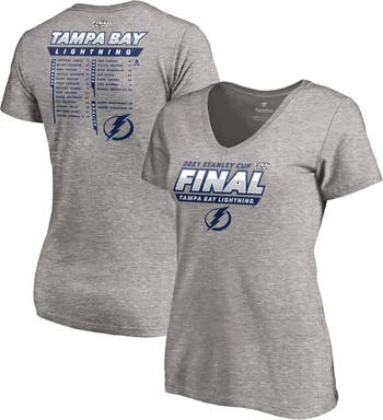 Men's Tampa Bay Lightning Fanatics Branded Blue 2022 Stanley Cup Final Full  Strength T-Shirt