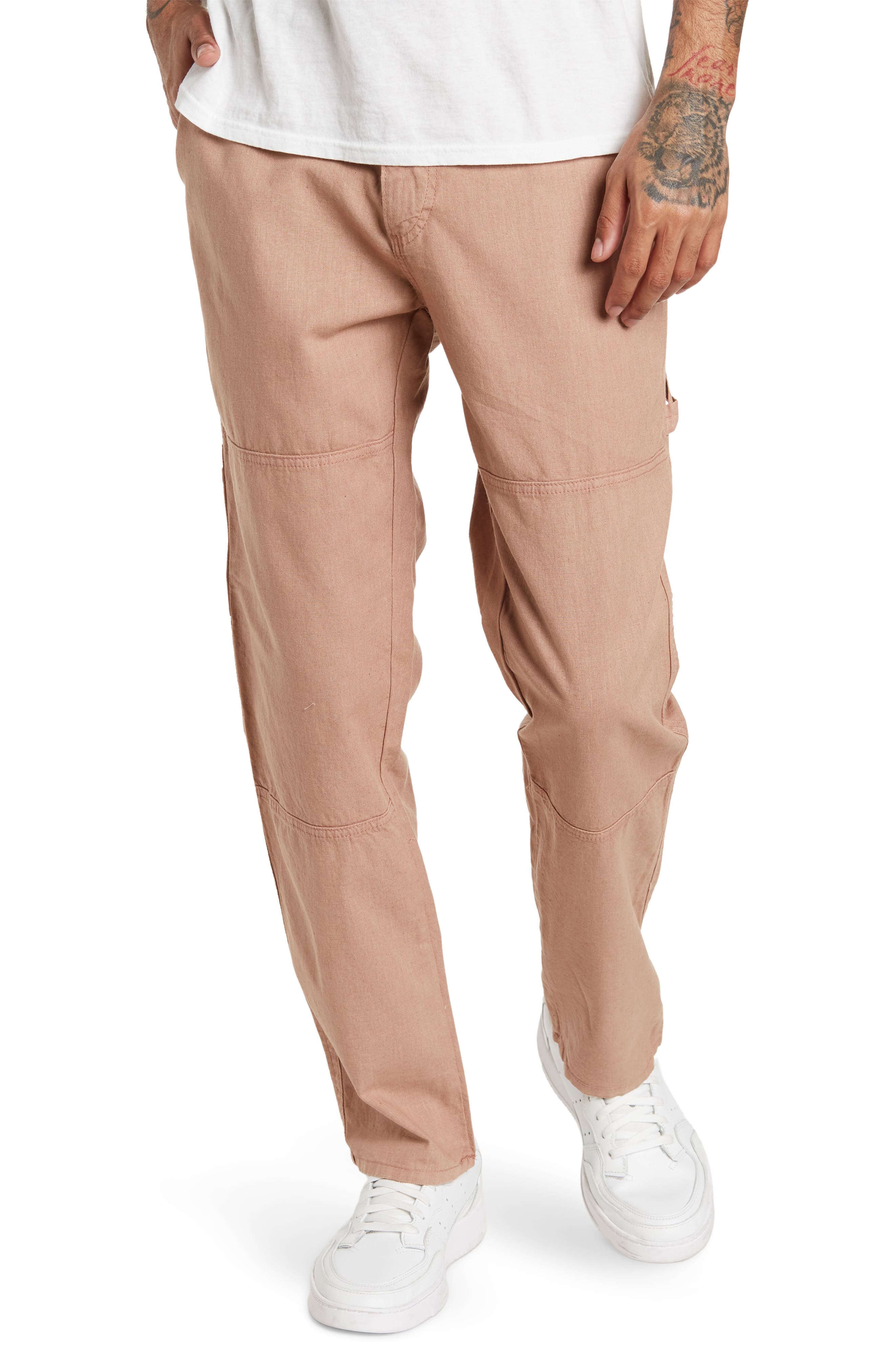 Ag Ridge Linen Blend Pants in Slidmv at Nordstrom Rack, Size 30