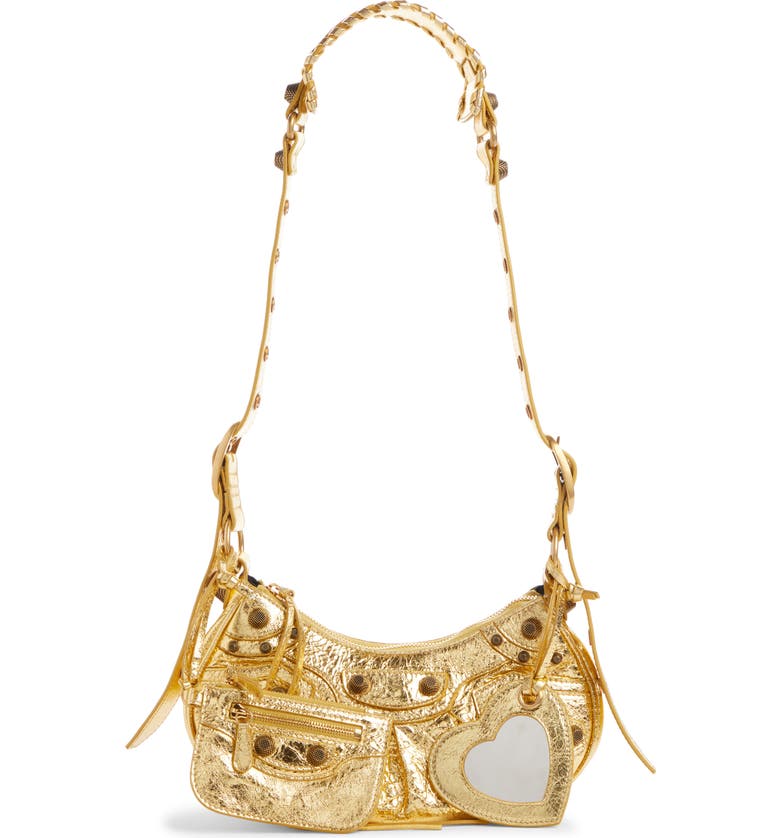 Balenciaga Extra Small Le Cagole Metallic Calfskin Shoulder Bag Balenciaga Extra Small Le Cagole Metallic Calfskin Shoulder Bag