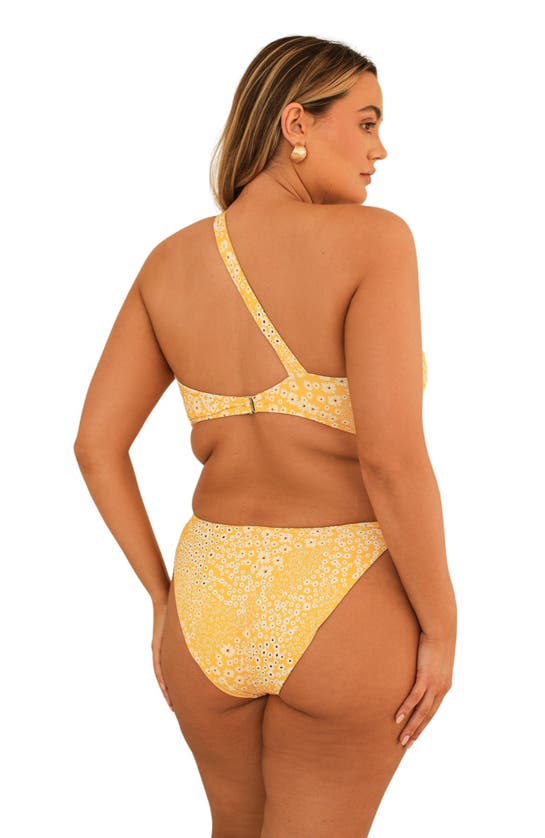 Dippin Daisys Frankie Top In Golden Ditsy