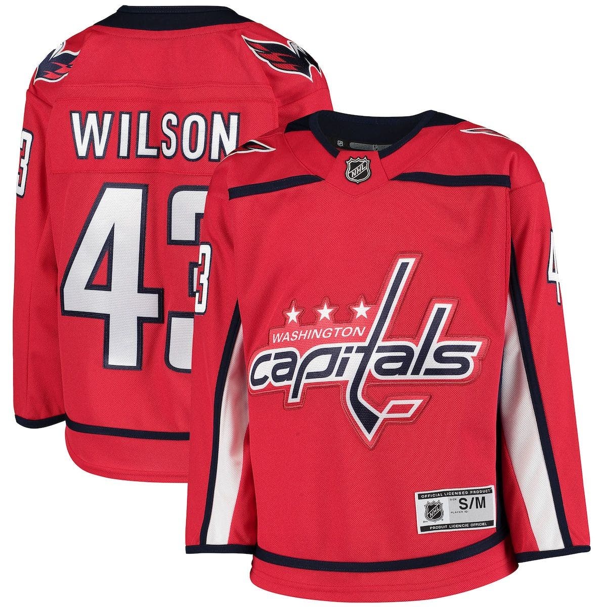 Tom Wilson Red Washington Capitals 