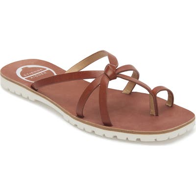 Etienne Aigner Malta Slide Sandal- Brown