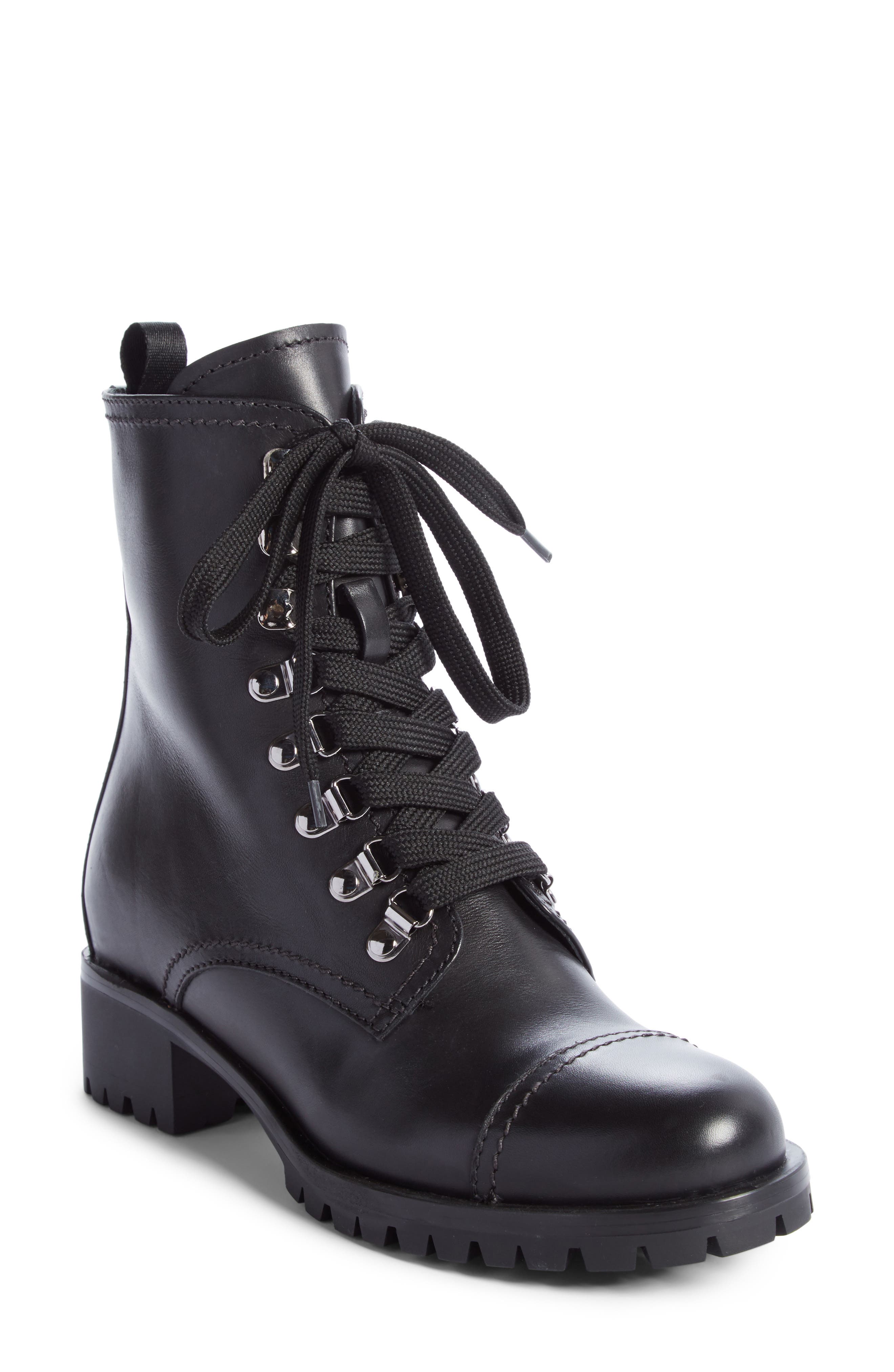 prada womens combat boots