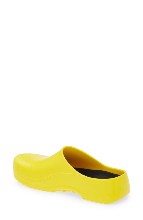 Birkenstock Super Birki Water Resistant Clog In Yellow