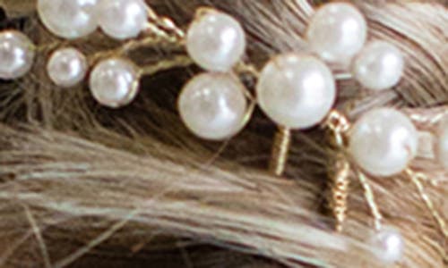 Brides And Hairpins Brides & Hairpins Ellison Set Of 3 Hair Pins In Gold
