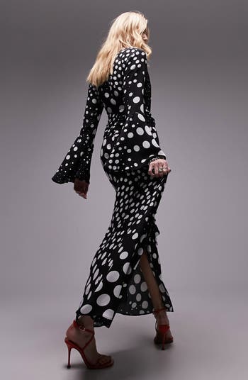 Topshop clearance spotty dress