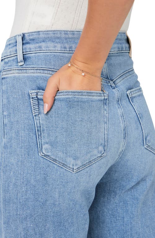 Shop Paige Anessa High Waist Wide Leg Jeans In Madelyn