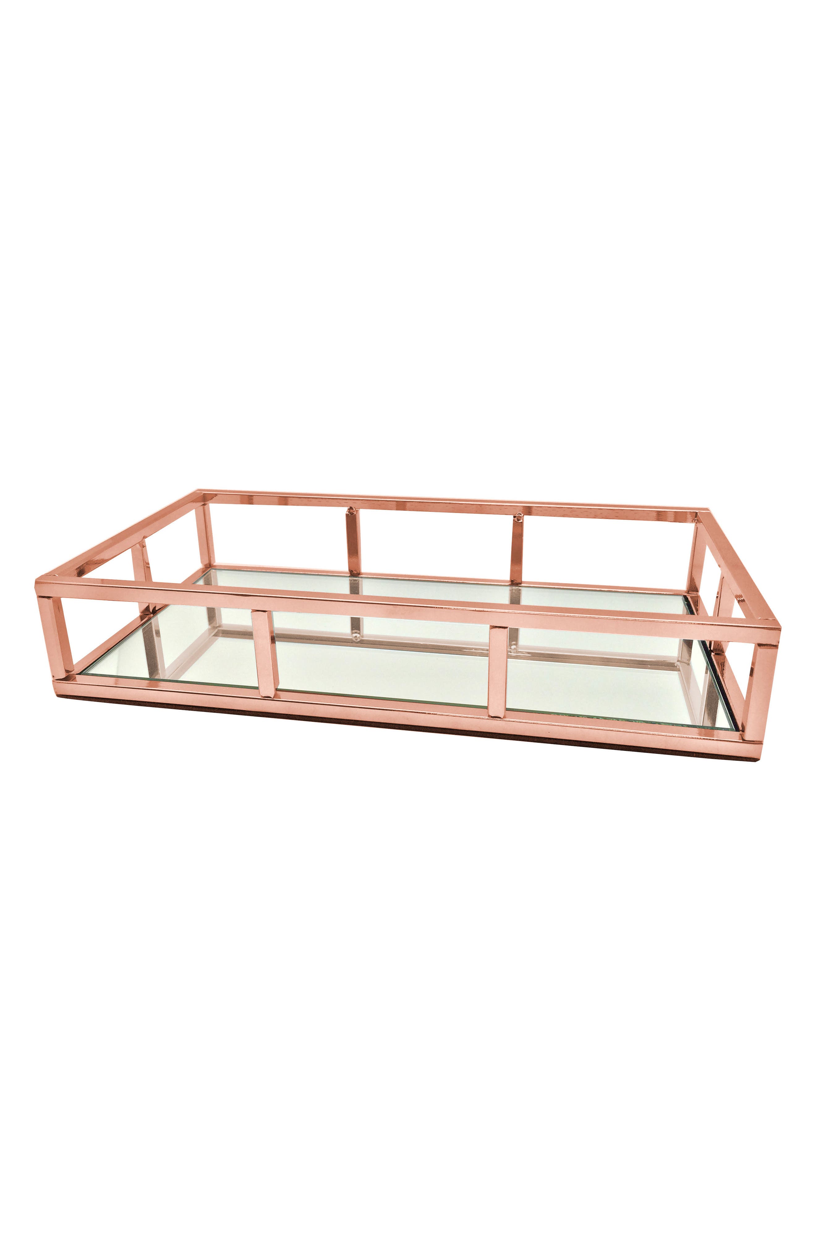 Danielle Creations Rose Gold Mirror Tray (Nordstrom Exclusive) Nordstrom