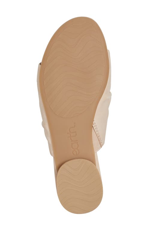 Shop Earth ® Talma Slide Sandal In Ivory