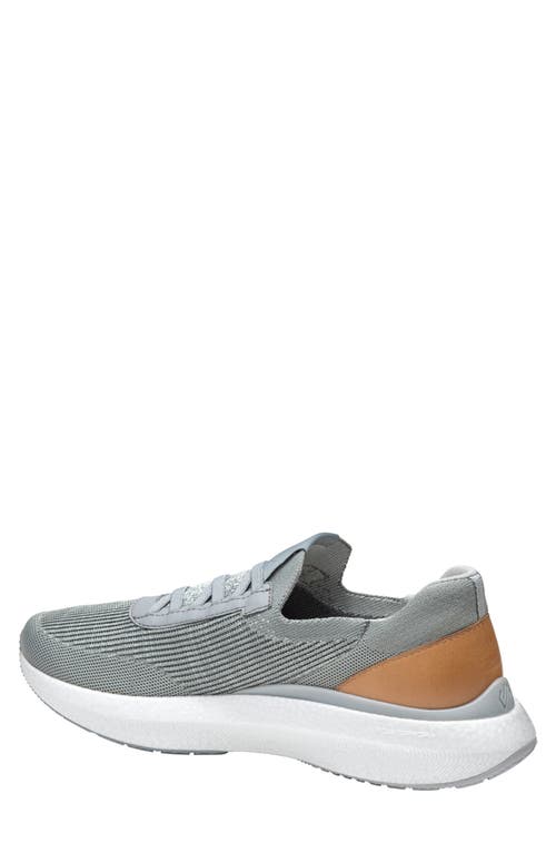 Johnston & Murphy Briley Knit Sneaker In Gray Knit